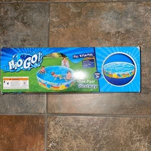 NWT! Bestway H2O GO! Fill ‘N Fun Pool
